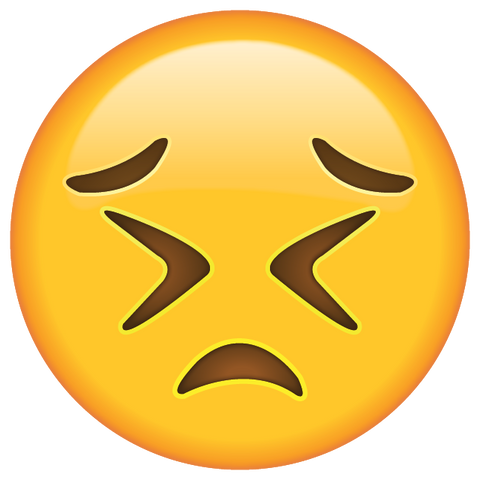 Download Persevering Face Emoji | Emoji Island