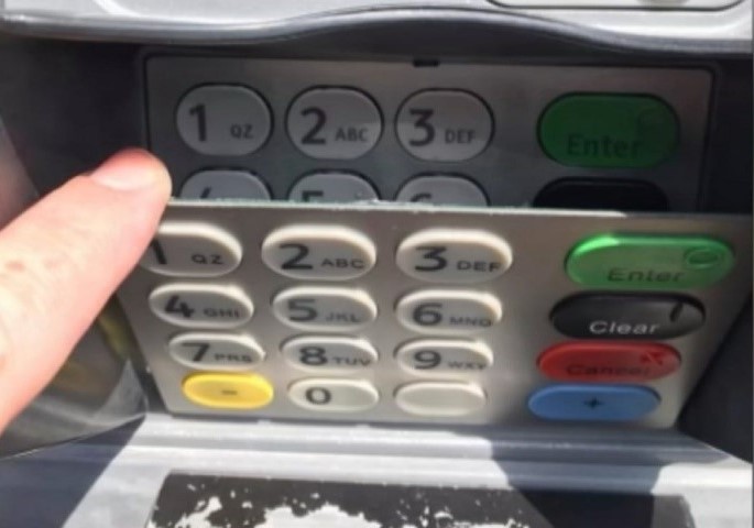 illegal atm skimmer